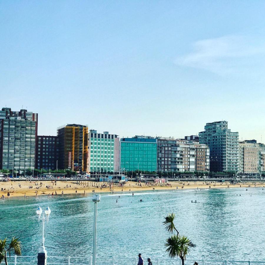 Apartmán Atiko 15 Gijón Exteriér fotografie